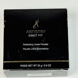Amway Artistry Exact Fit Perfecting Loose Powder MEDIUM 11-6695-D New Women .9oz
